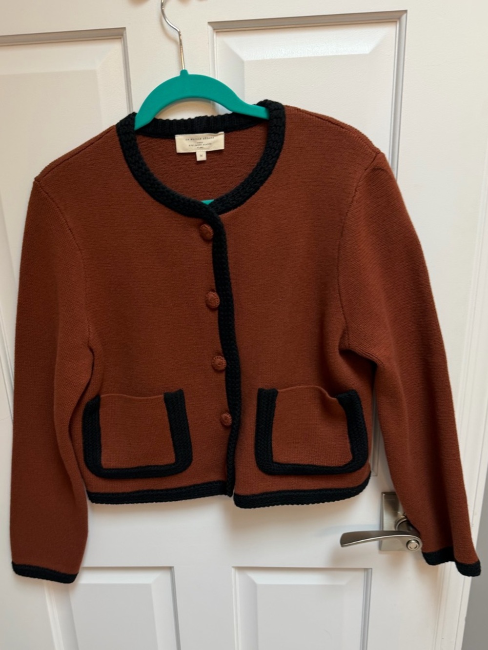 Sezane Auguste Jacket Havana - Size M